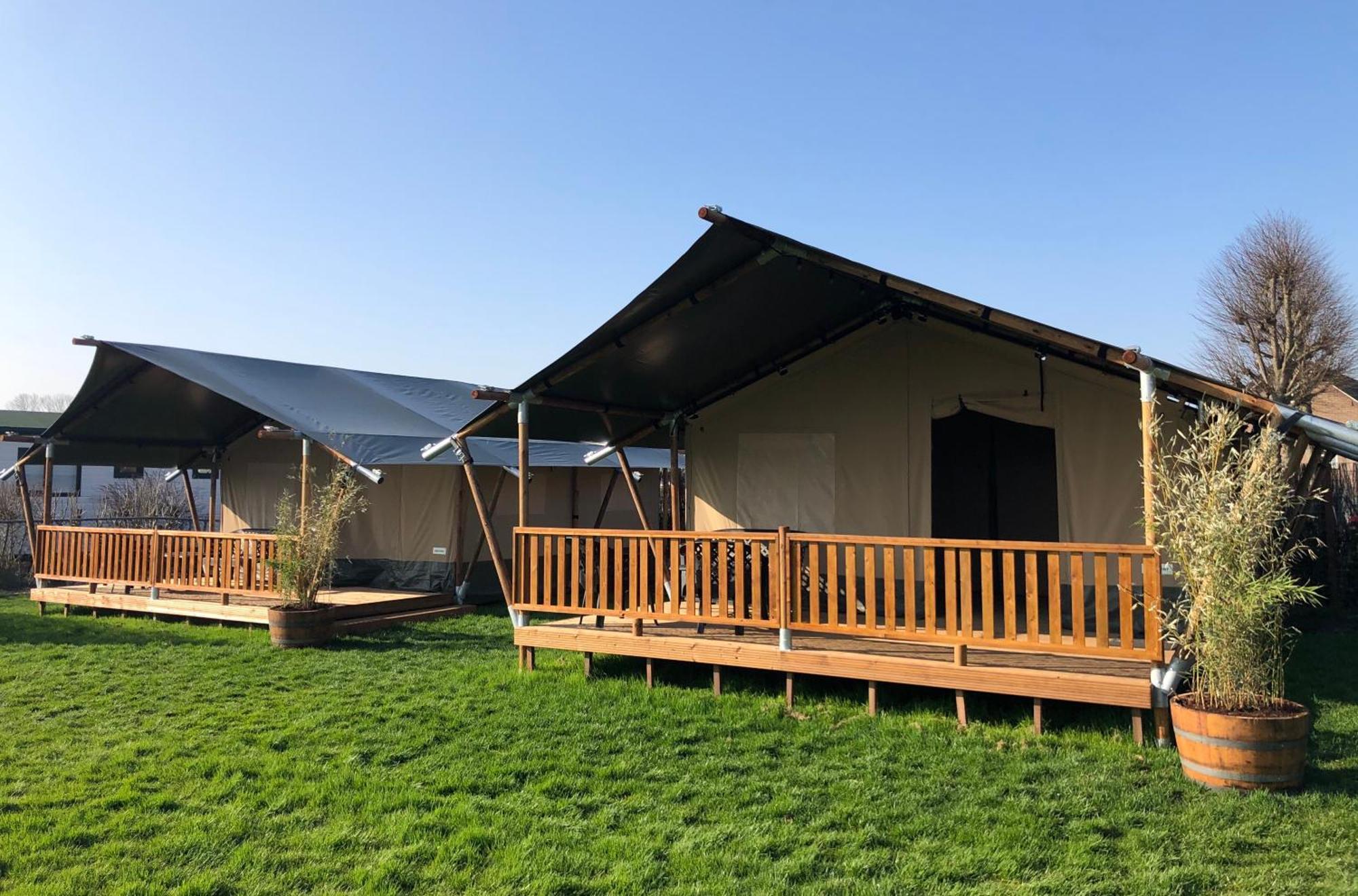 Glamping De Hof Van Eeden Warmond Exterior photo