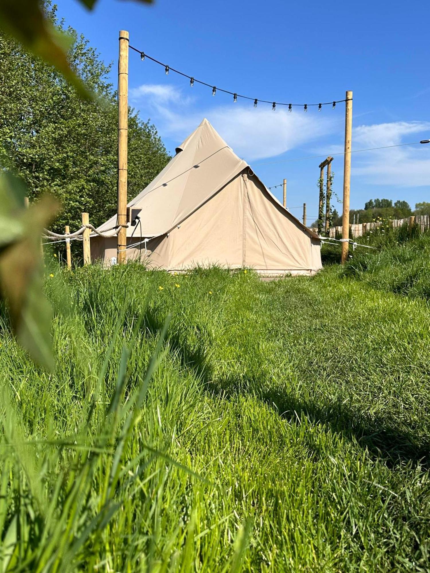 Glamping De Hof Van Eeden Warmond Exterior photo